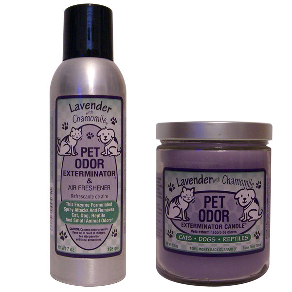 Pet Odor Exterminator Combonation Package - Lavender With Chamomile